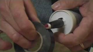 Salvage a Clogged Caulk Tube [upl. by Noirred]