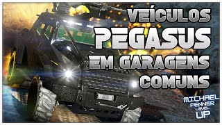 GTA Online InicianteComo Colocar Veículos da PEGASUS Insurgent EM GARAGENS COMUNSPS4Versão 150 [upl. by Eiramac]