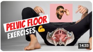 Pelvic Floor Strengthening Exercises  x3 Daily Routine [upl. by Devan]