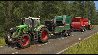 Lets Play  LS17  FORST  Arbeiten auf der Ebsdorfer Heide 2 Multiplayer [upl. by Schoening521]