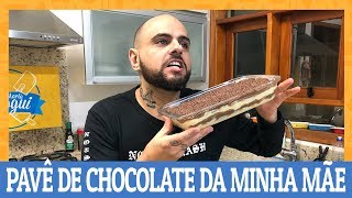 COMO FAZER PAVÊ DE CHOCOLATE E CREME DA MINHA MÃE  AnaMariaBrogui [upl. by Carmen]