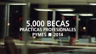 Becas Santander de Prácticas en Pymes [upl. by Atirac]