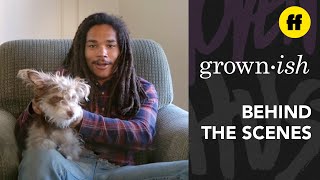 grownish Behind The Scenes  Luka Sabbat On Social Media  Freeform [upl. by Aicekal]