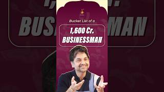 A Business Tycoon’s Bucket List  Vishal Chordia [upl. by Yenalem]