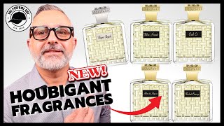 New HOUBIGANT FRAGRANCES Anticipation Patchouli Sauvage Tabac Nomade Ambre des Abysses  Oud Or [upl. by Celestia]