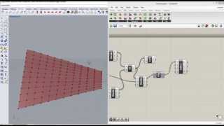 hyperbolic paraboloid via grasshopper [upl. by Thomey368]