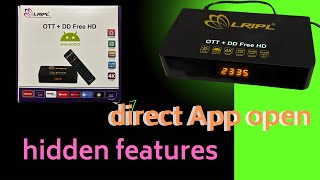 Lripl OTTS2 DD free HD set top Box theme change kaise karen  lripl OTTS2 set top Box [upl. by Ludlew648]