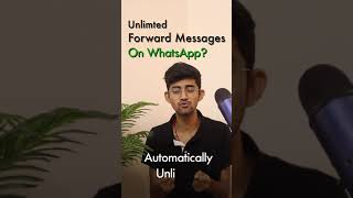 Forward Messages on WhatsApp Automatically shorts [upl. by Gretal125]