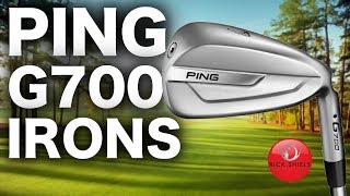 The most FORGIVING PING irons Ive hit  G700 Review [upl. by Namyaw397]