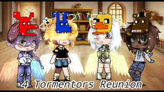 4 Tormentors ReunionFnafRushedReaction video [upl. by Holofernes236]