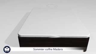 Bultex • Présentation sommier coffre Madera [upl. by Ataynek1]