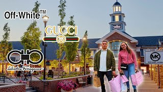 WOODBURY COMMON PREMIUM OUTLET 2022 NEW YORK SHOP WITH ME [upl. by Anilatak]