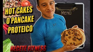 HOT CAKES  PANQUEQUES  PANCAKE PROTEICOS  RECETA FITNESS [upl. by Letisha]