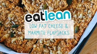 Low Fat Cheese amp Marmite Flapjack Recipe  Eatlean [upl. by Yesnyl]