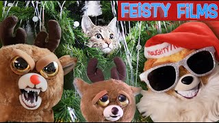 Feisty Pets Crash Christmas Merry Mayhem Ensues [upl. by Mirth711]