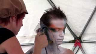 Desert Dwellers Facepaint Timelapse 2012 [upl. by Alyac]