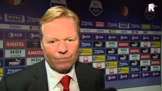 Ronald Koeman na afloop van de nederlaag [upl. by Notfa]