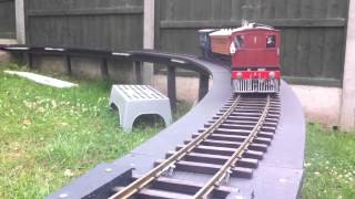 Y6 tram Wisbech amp Upwell Gauge 3 garden raillway [upl. by Quentin144]