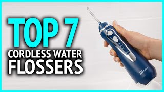 Best Cordless Water Flossers 2024  Top 7 Best Cordless Water Flossers On Amazon [upl. by Corinne919]