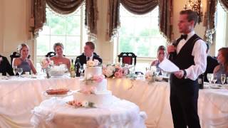 Timmy Knudsen  Best Man Speech  Wedding of Kristin amp Kevin Tonn [upl. by Ardnaz]