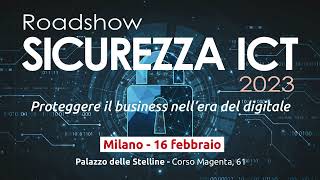 Sicurezza ICT Milano 2023  Intervista a Marco Bove [upl. by Alverta]