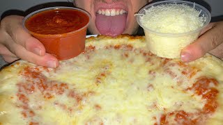 cheap pizza asmr mukbang 먹방 [upl. by Nolrah]