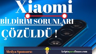 Xiaomi Bildirimler Gelmiyor Bildirim Sesi Gelmiyor Sorunu Çözüldü 2022 [upl. by Shell893]