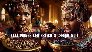 Malgré toute sa richesse elle est obligée de manger les asticots chaque nuit [upl. by Hamford820]