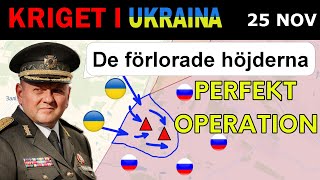 25 Nov TOPPEN Ukrainarna Genomför en FRAMGÅNGSRIK MOTATTACK  Kriget i Ukraina [upl. by Eidnac]