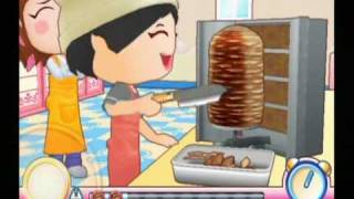 Kebab  Cooking Mama World Kitchen  Nintendo WII [upl. by Eidnac]