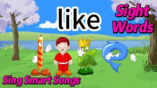 Sight Words Series  Kids songs  Early Reading  Sight Words  Preschool Education  ESL for Kids [upl. by Sallie]