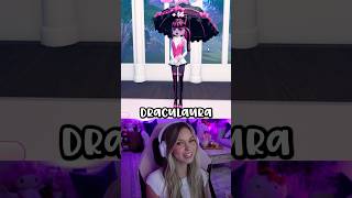 THEME  Cosplay 💕🕸️ I did Draculaura How do you think I did roblox dresstoimpress [upl. by Aissatsana866]