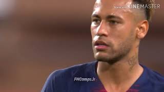 Neymar vs As Monaco Away 11112018 [upl. by Reitman36]