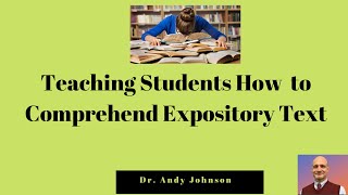 How to Teach Students to Comprehend Expository Text [upl. by Asiuqram85]