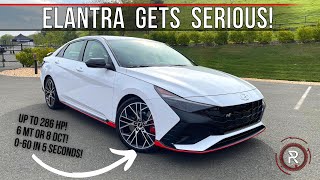 The 2022 Hyundai Elantra N Is A Serious High Performance Sport Compact Sedan [upl. by Mintz858]