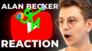 Reaction al NUOVO VIDEO di ALAN BECKER E ASSURDO [upl. by Ledba]