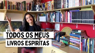 MEUS LIVROS ESPÍRITAS  TOUR [upl. by Yniatirb]