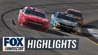 NASCAR Xfinity Series ToyotaCare 250 Highlights  NASCAR on FOX [upl. by Aled386]