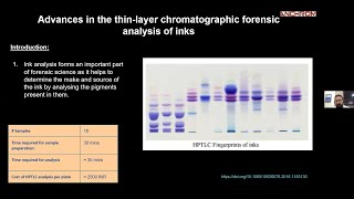 Webinar on Interpretation of HPTLC Data in Forensic Analysis [upl. by Anilram]