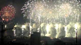 MADEIRA FIREWORKS AT FUNCHAL BAY 2011 [upl. by Ardnasirk]