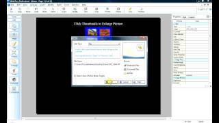 How to Make Thumbnails w Web Easy Professional 8 Avanquest [upl. by Waite]