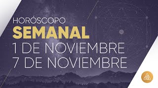 HOROSCOPO SEMANAL  1 AL 7 DE NOVIEMBRE  ALFONSO LEÓN ARQUITECTO DE SUEÑOS [upl. by Aveneg60]