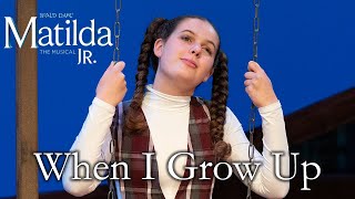 Matilda Jr  When I Grow Up  TKA Theatre Co [upl. by Ellierim]