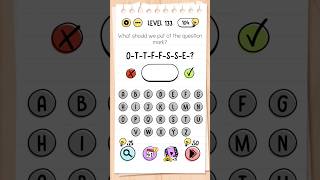 Brain test  Level 133  What should we put at the question mark [upl. by Brandise332]