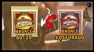 BRONCE 8020 VS BRONCE FOSFORADO  ¿CUAL ES MEJOR PARA TI  Caut Repair music cautrepair [upl. by Koh]