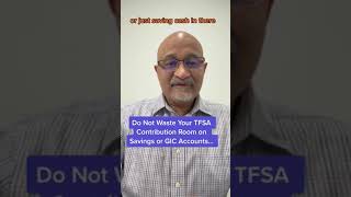 Do Not Waste Your TFSA Contribution Room on Savings or GIC Accounts [upl. by Hayn]