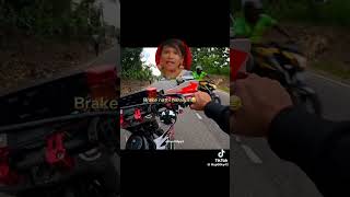 Brake නැති ns අයියා 😅🚀💣 automobile slrider motorcycle rider slbikes motorbike motovlog [upl. by Niveek]