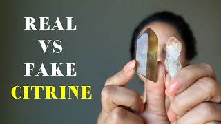 Fake vs Real Citrine [upl. by Loftus]