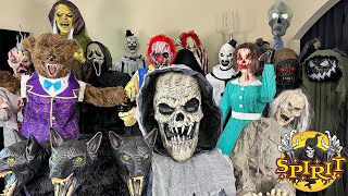 First 17 Animatronic Releases from Spirit Halloween [upl. by Burta]