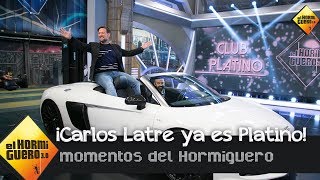 Carlos Latre entra a formar parte del club Platino  El Hormiguero 30 [upl. by Wesa]